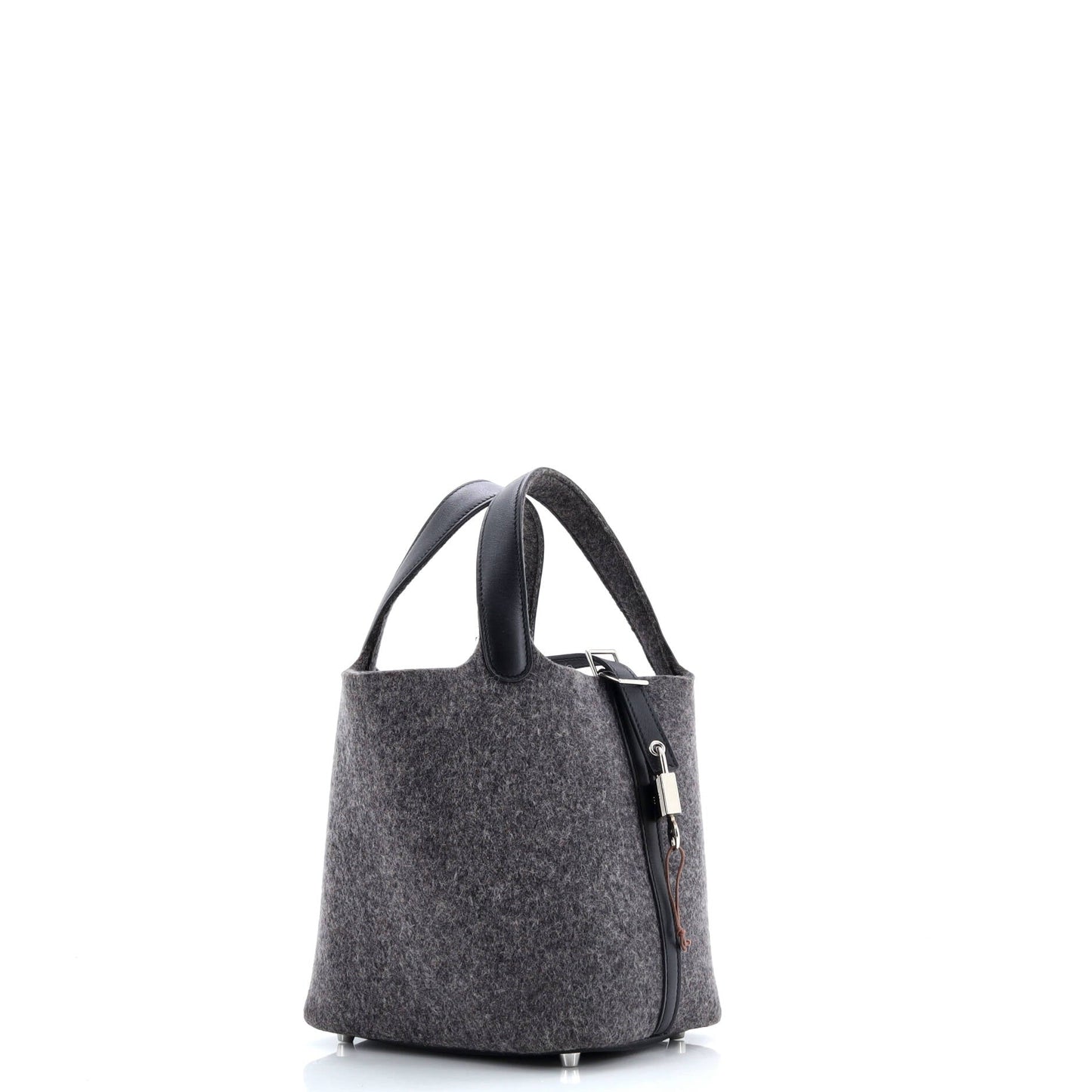 Picotin Lock Bag Felt with Leather PM
