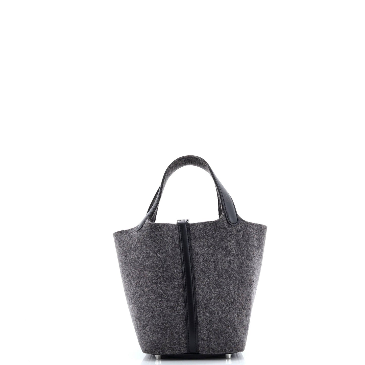 Picotin Lock Bag Felt with Leather PM