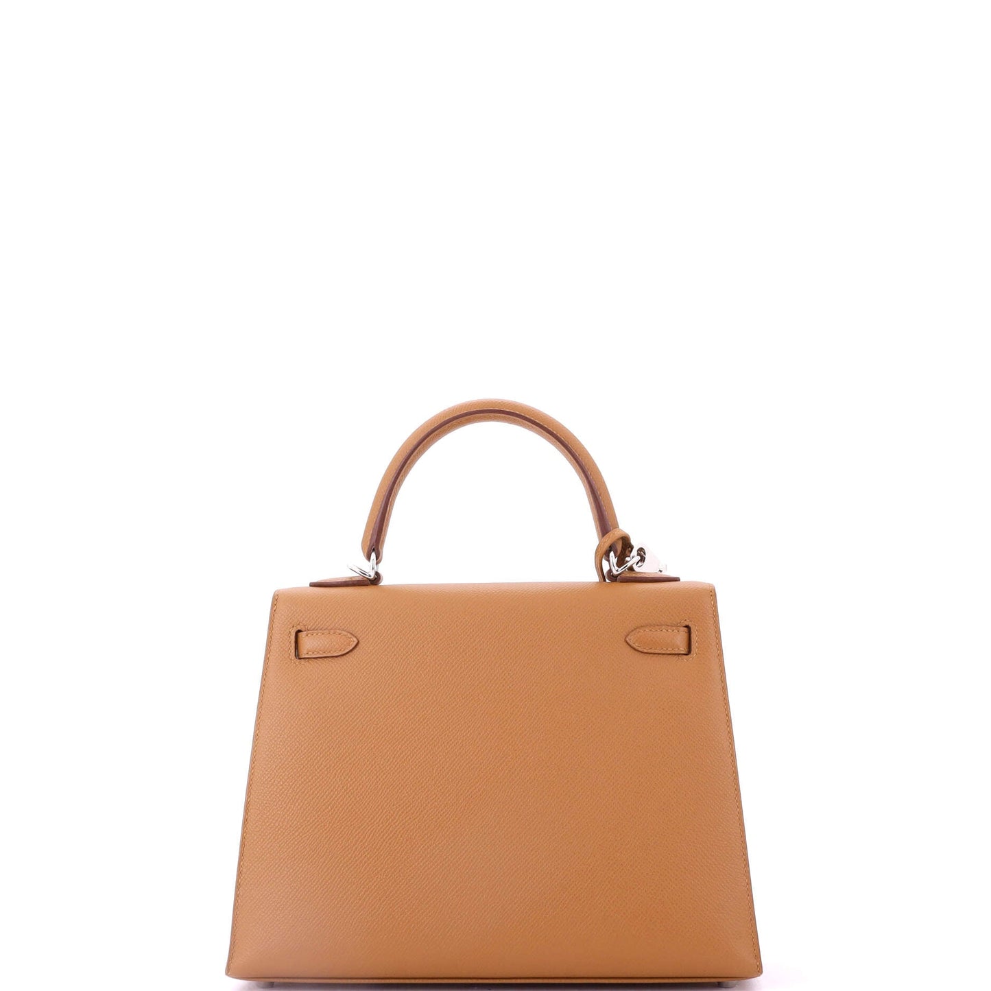 Kelly Handbag Verso Epsom with Palladium Hardware 25