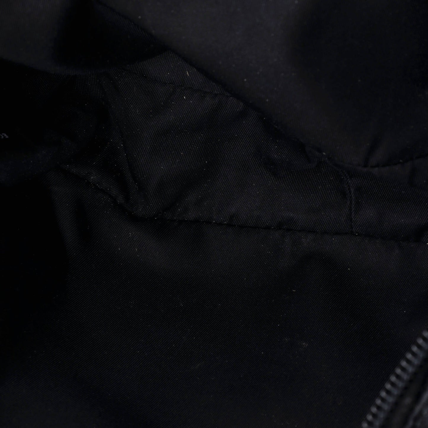 Front Pocket Belt Bag Re-Nylon with Saffiano Leather