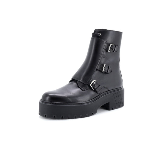 Men's Hoodie Ankle Boots Leather