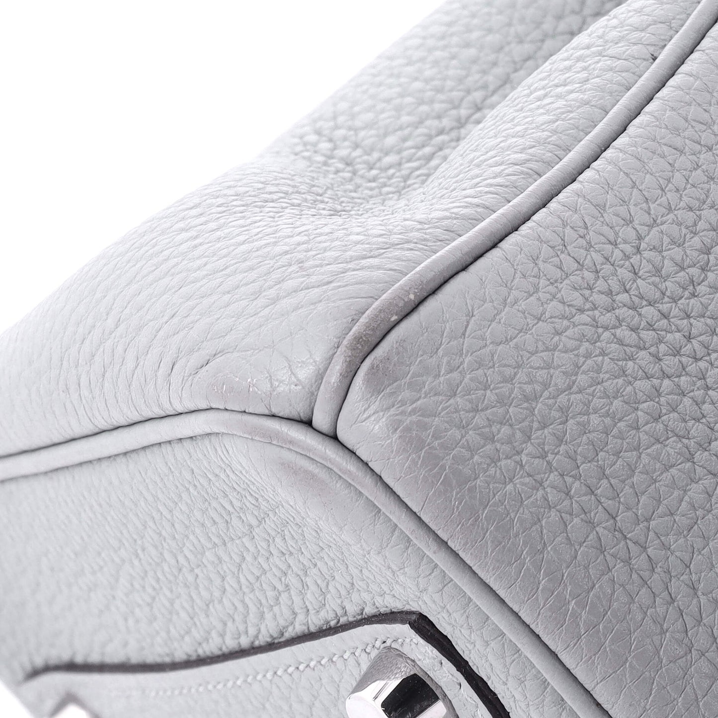 Birkin Handbag Grey Togo with Palladium Hardware 30