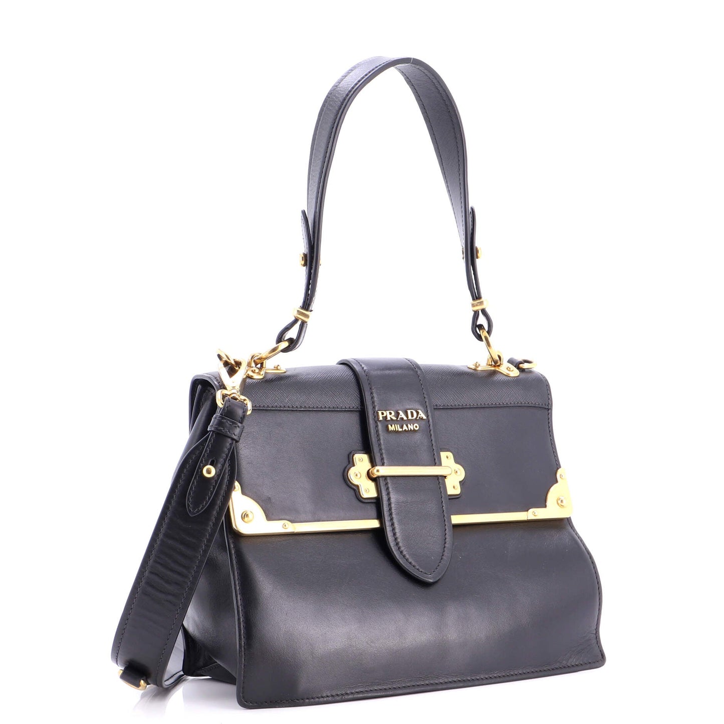 Cahier Convertible Shoulder Bag City Calf and Saffiano Medium