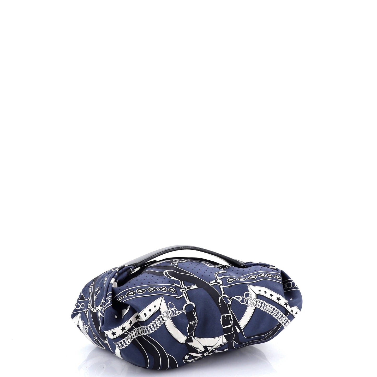 Balusoie Bag Printed Silk and Leather