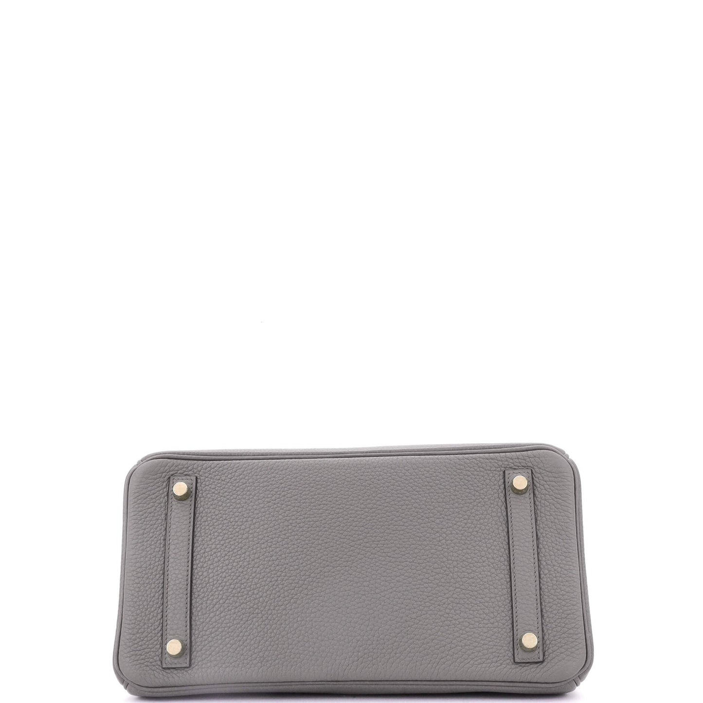 Birkin Handbag Grey Togo with Gold Hardware 30