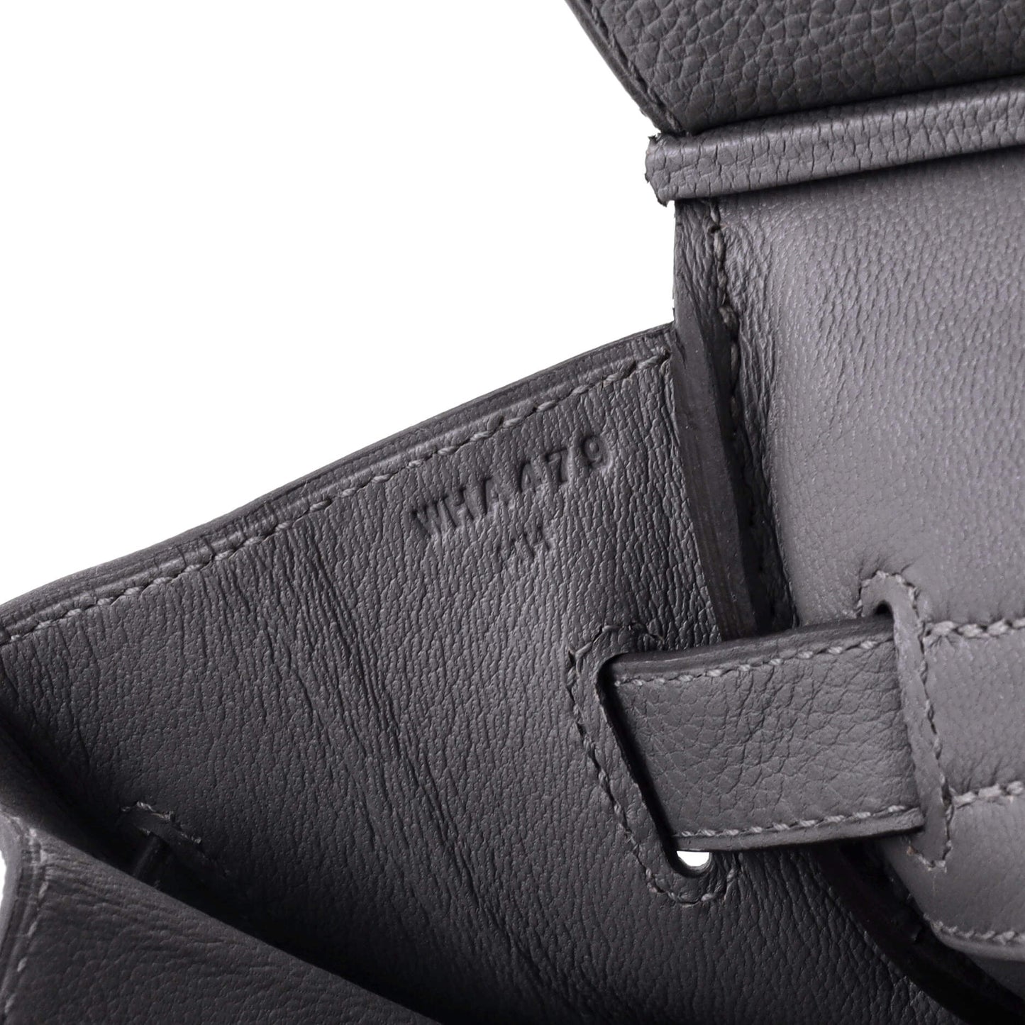 Birkin Handbag Grey Togo with Gold Hardware 30