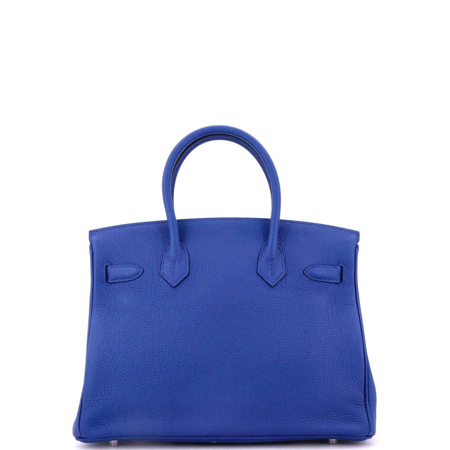 Birkin Handbag Bleu Royal Togo with Palladium Hardware 30