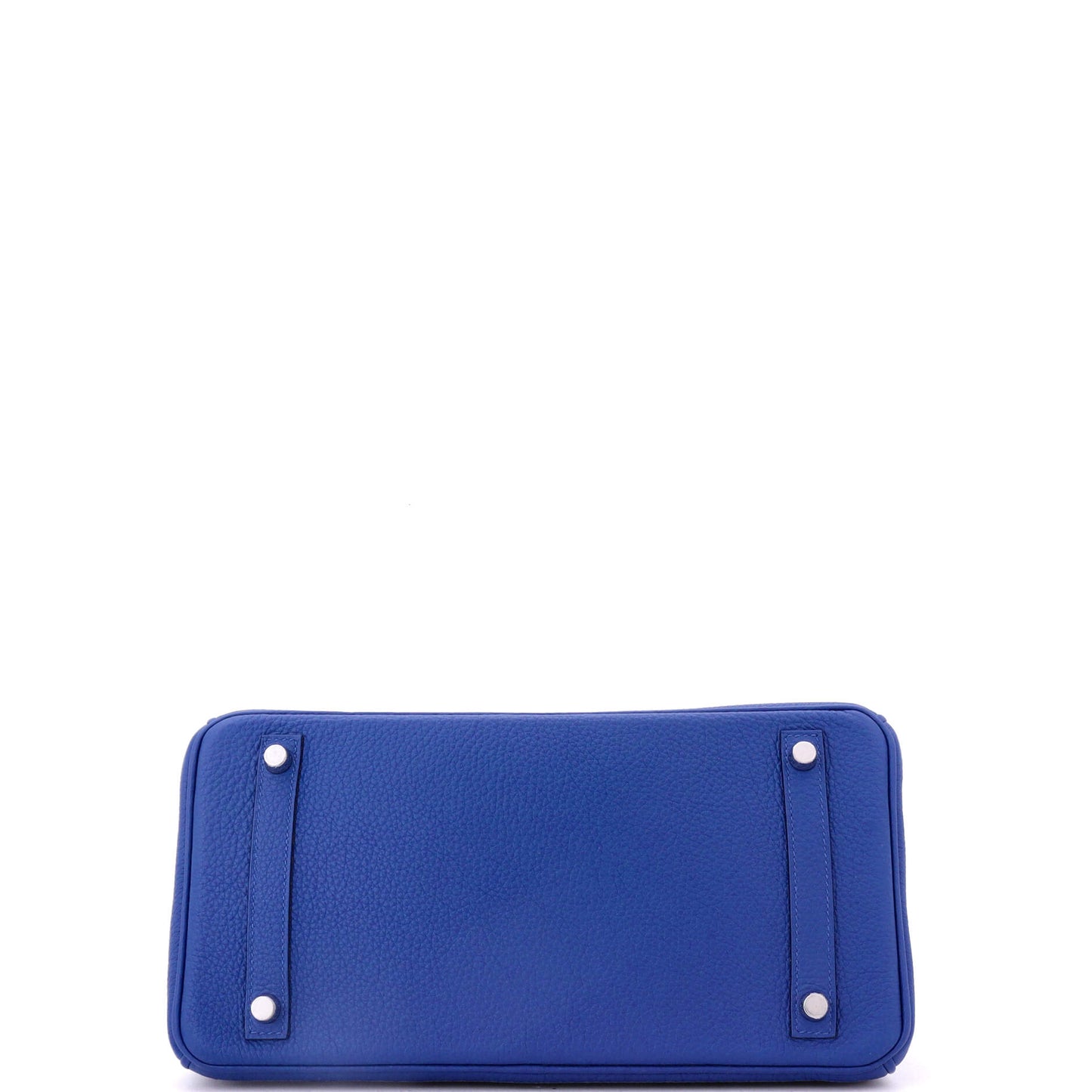 Birkin Handbag Bleu Royal Togo with Palladium Hardware 30