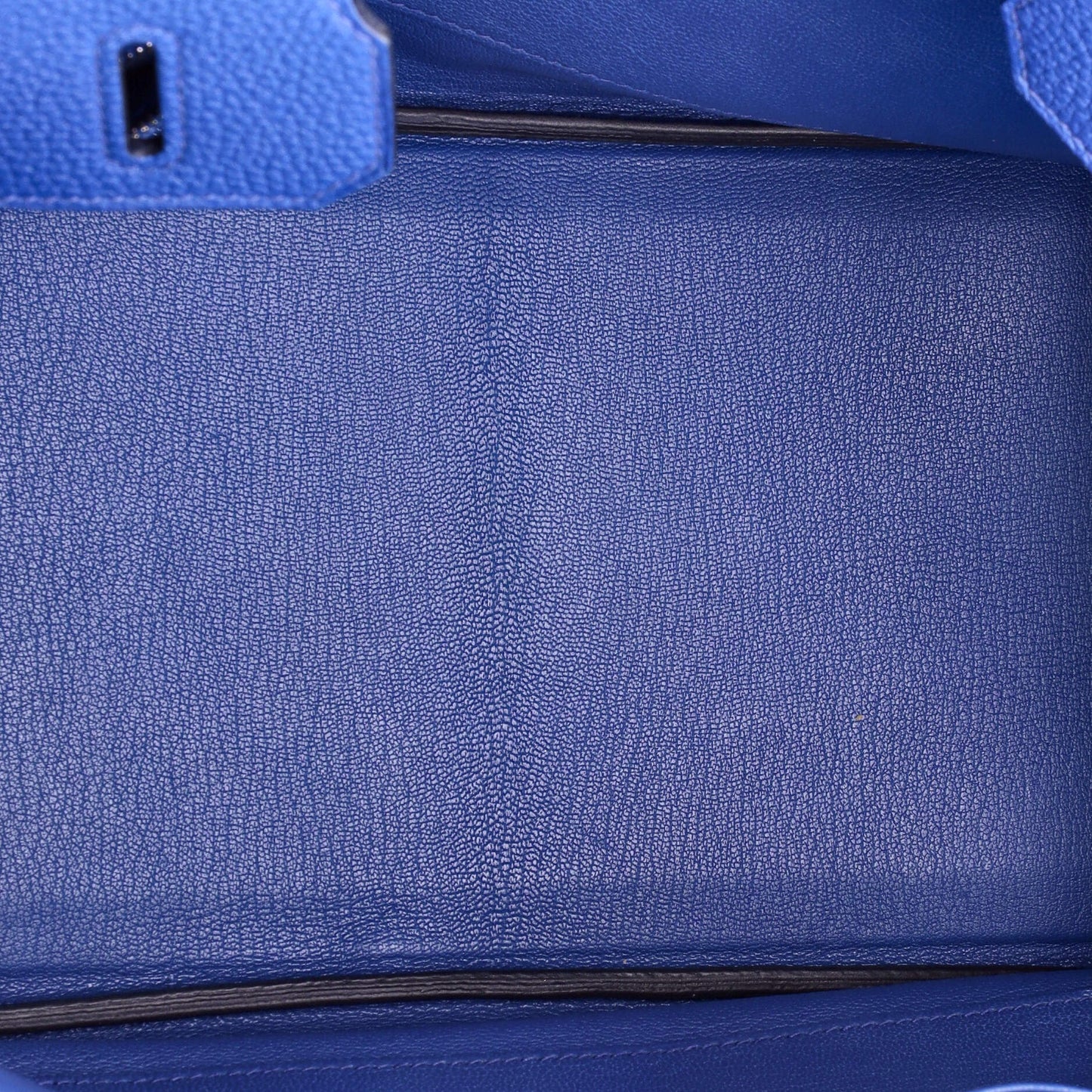 Birkin Handbag Bleu Royal Togo with Palladium Hardware 30