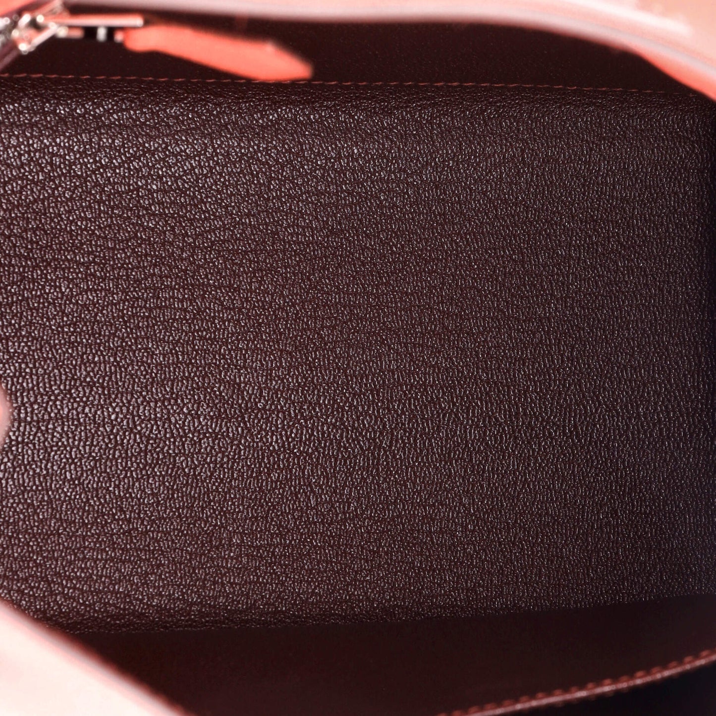 Kelly Handbag Verso Epsom with Palladium Hardware 25