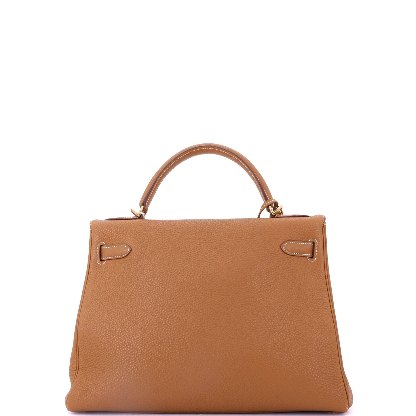 Kelly Handbag Gold Togo with Gold Hardware 32