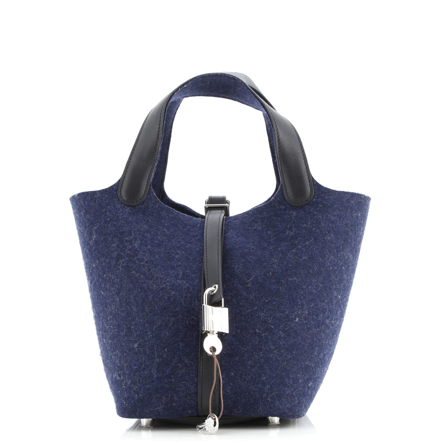 Picotin Lock Bag Felt with Leather PM