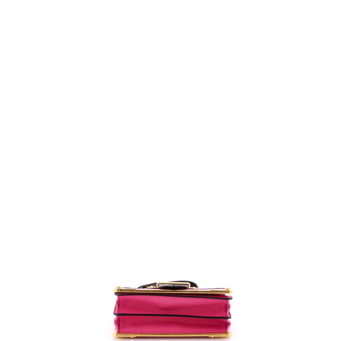 Cahier Crossbody Bag Leather and Saffiano Leather Small