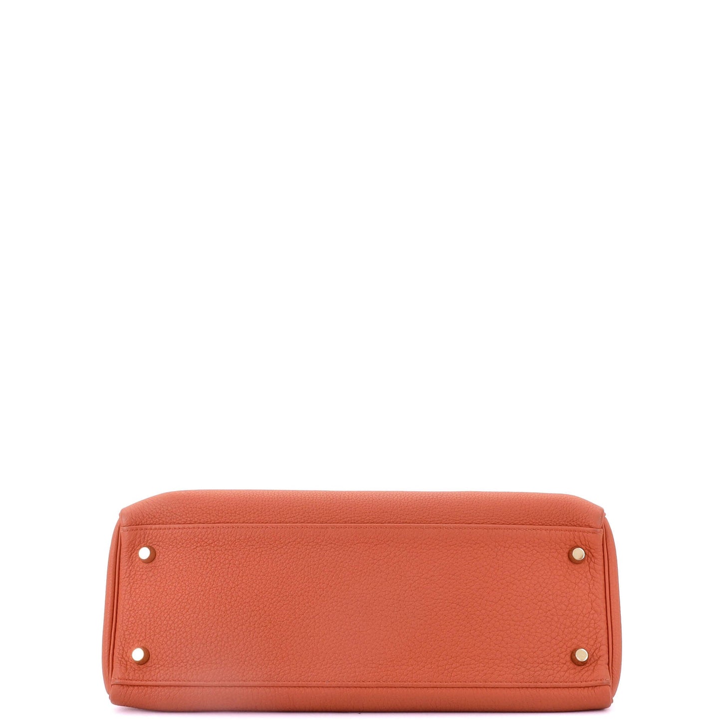 Kelly Handbag Terre Battue Togo with Gold Hardware 32