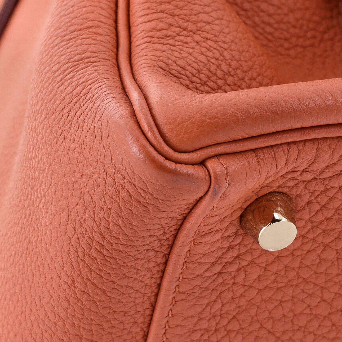 Kelly Handbag Terre Battue Togo with Gold Hardware 32