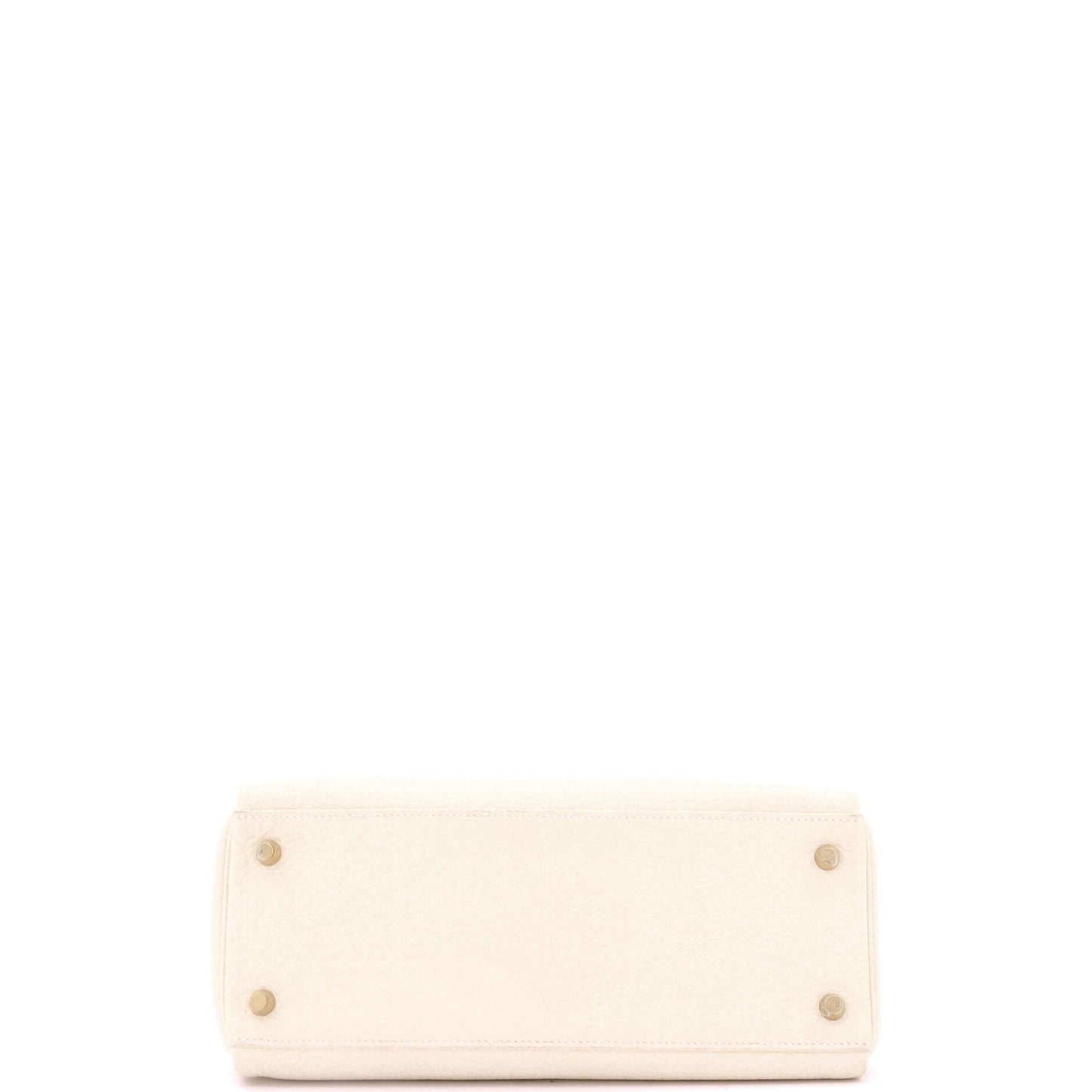 Kelly Handbag Light Clemence with Gold Hardware 28