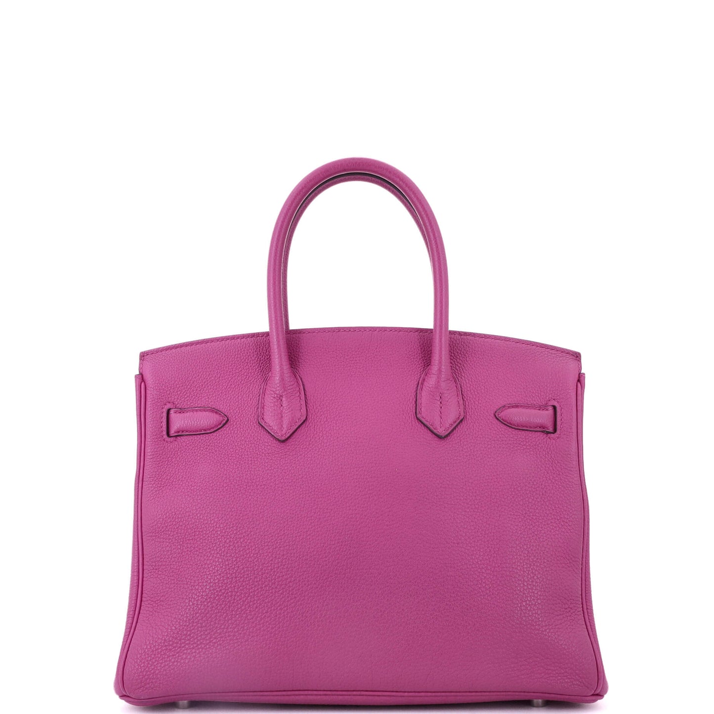 Birkin Handbag Rose Pourpre Togo with Palladium Hardware 30