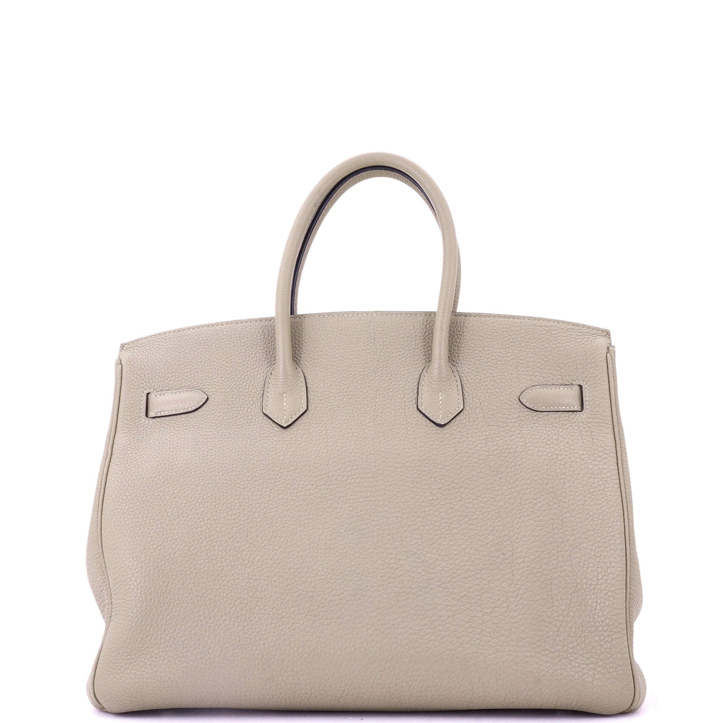 Birkin Handbag Grey Togo with Palladium Hardware 35