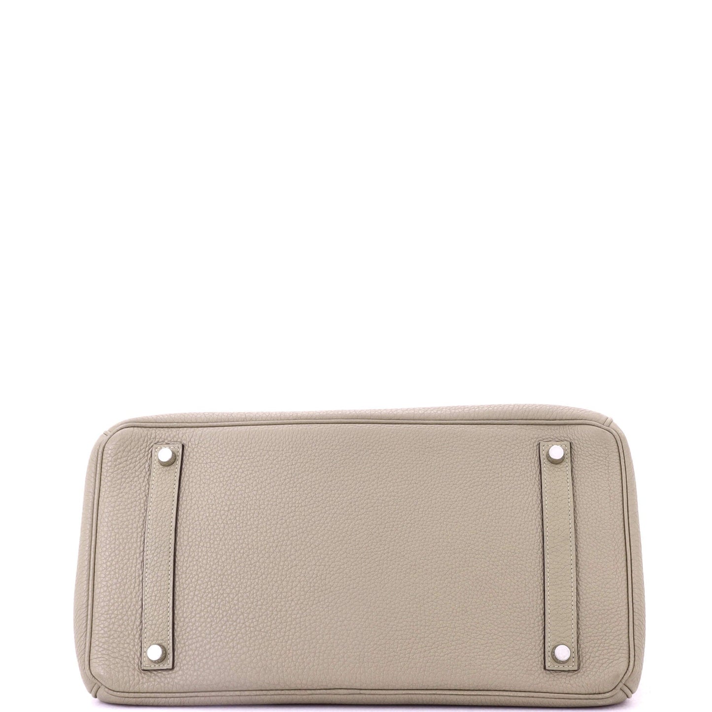 Birkin Handbag Grey Togo with Palladium Hardware 35