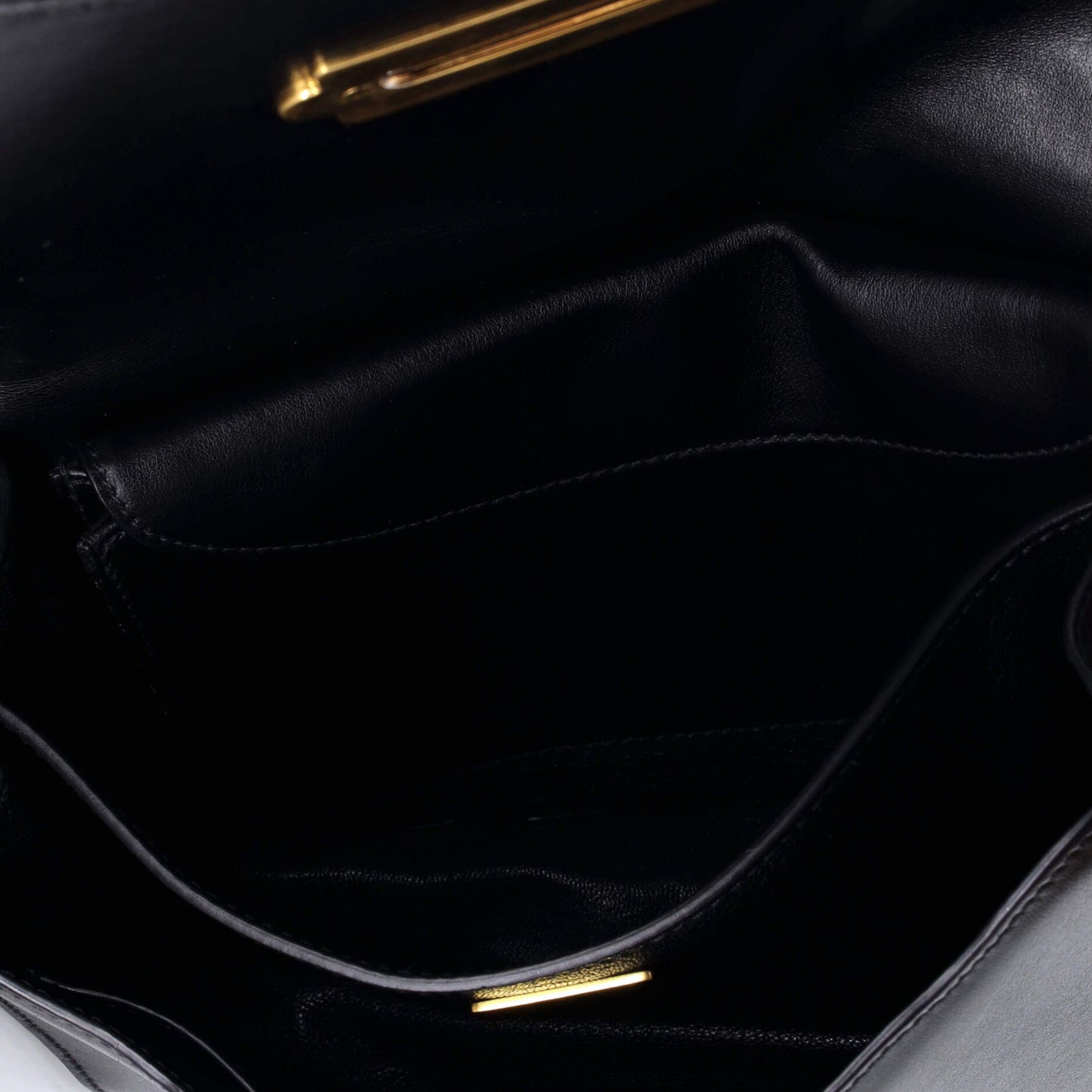 Cahier Crossbody Bag Leather and Saffiano Leather Large