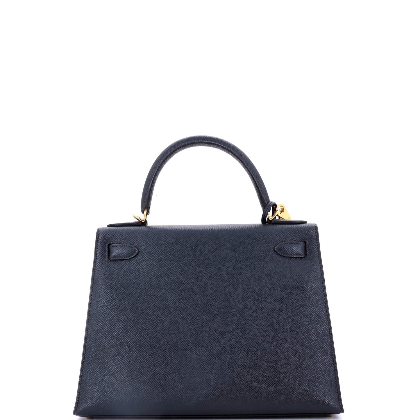 Kelly Handbag Noir Epsom with Gold Hardware 28