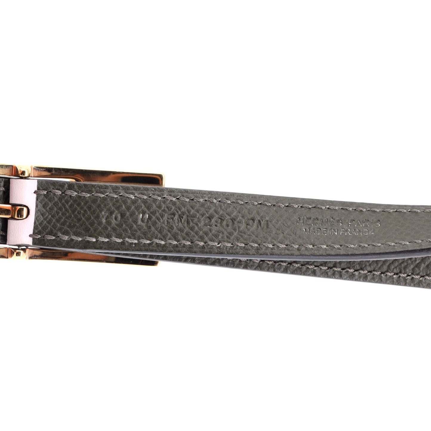Lucky 15 Reversible Belt Leather Thin