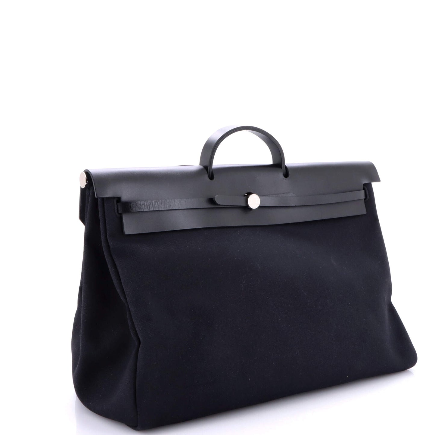 Herbag Zip Leather and Toile 50