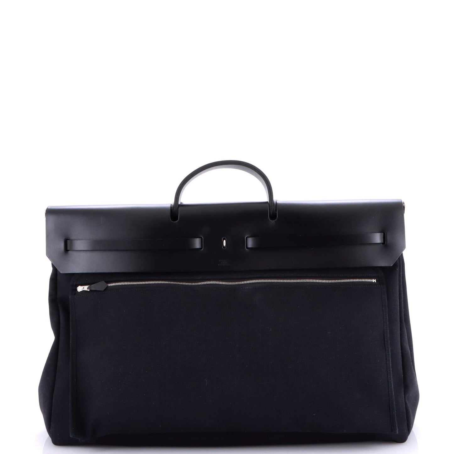 Herbag Zip Leather and Toile 50