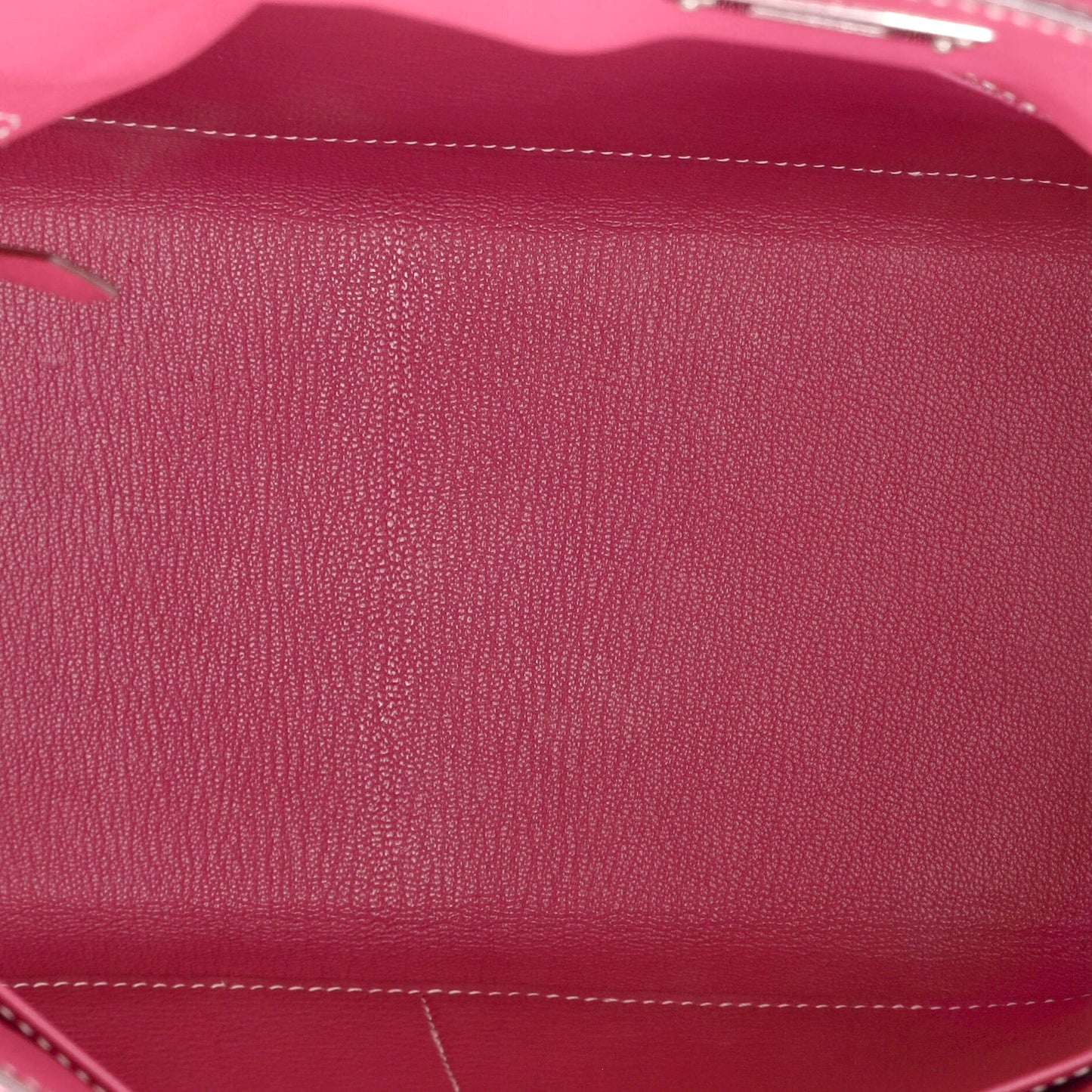 Kelly Handbag Rose Tyrien Epsom with Palladium Hardware 32