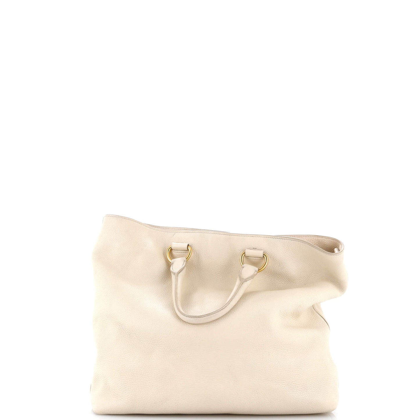 Convertible Shopper Tote Vitello Daino Large