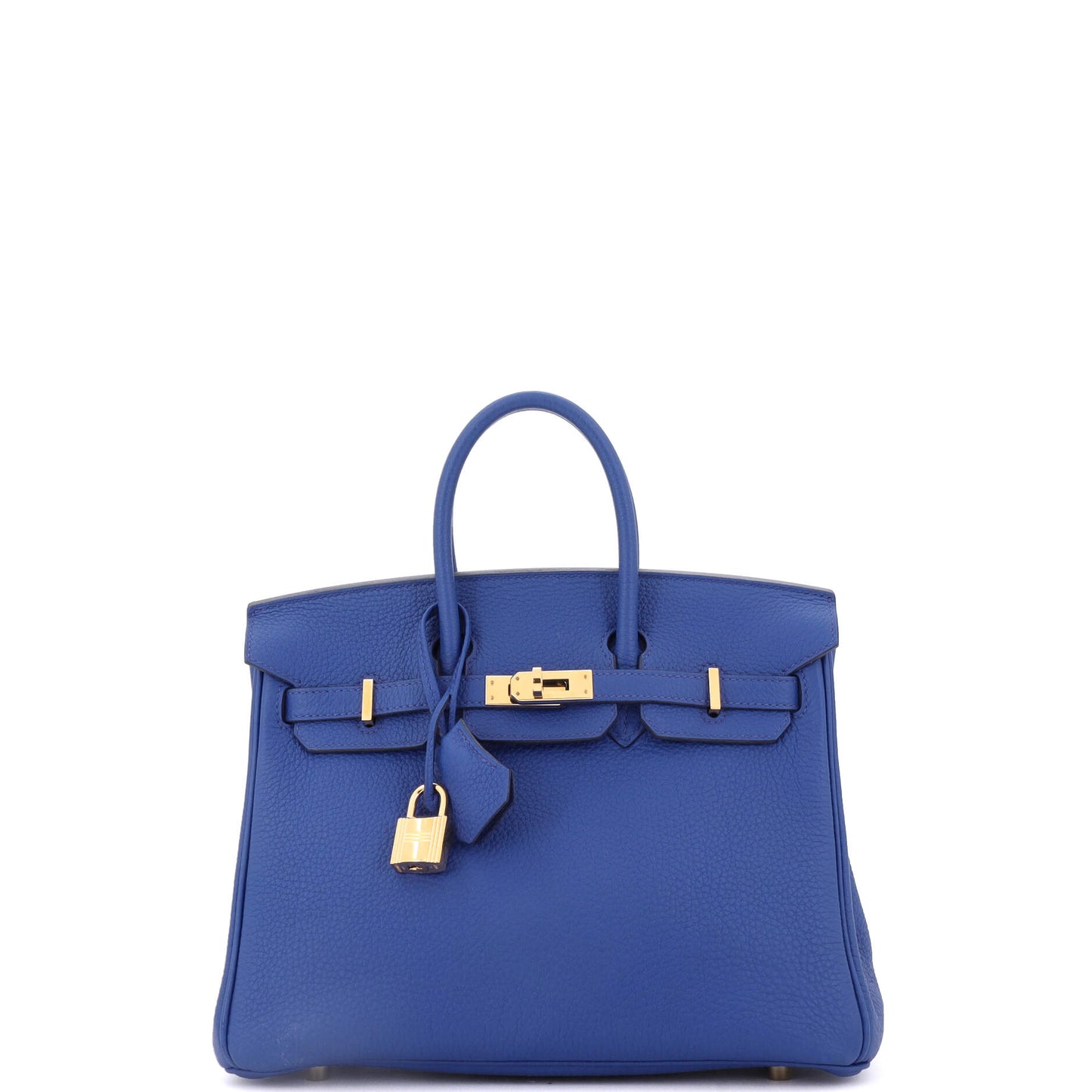 Birkin Handbag Bleu Royal Togo with Gold Hardware 25