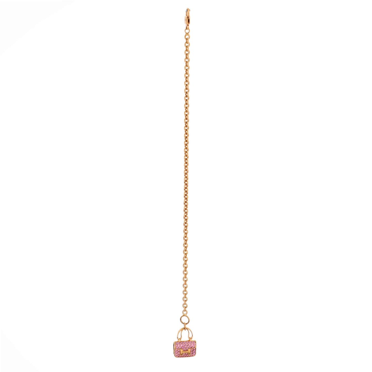 Amulettes Constance Bracelet 18K Rose Gold with Pink Sapphires