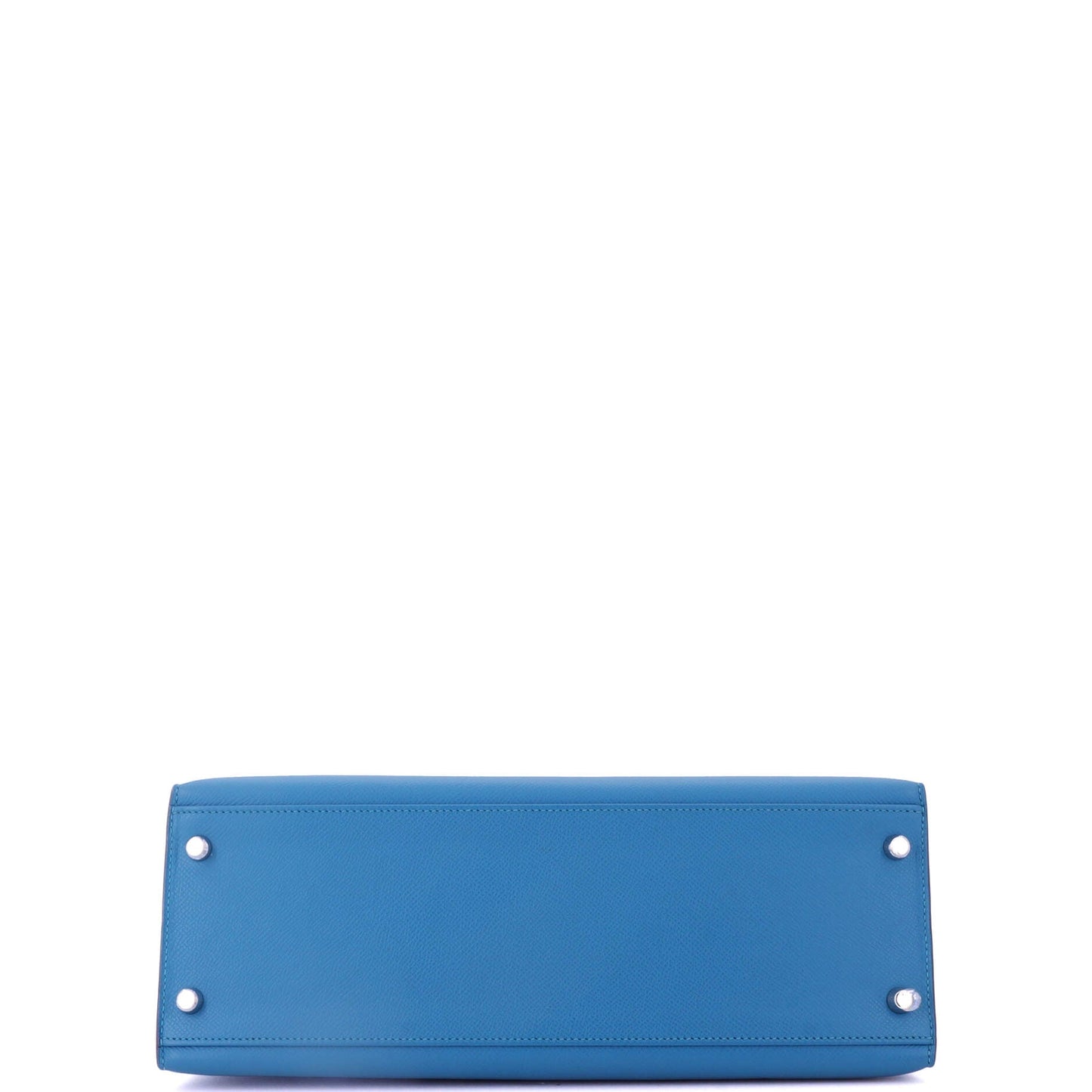 Kelly Handbag Mykonos Epsom with Palladium Hardware 32