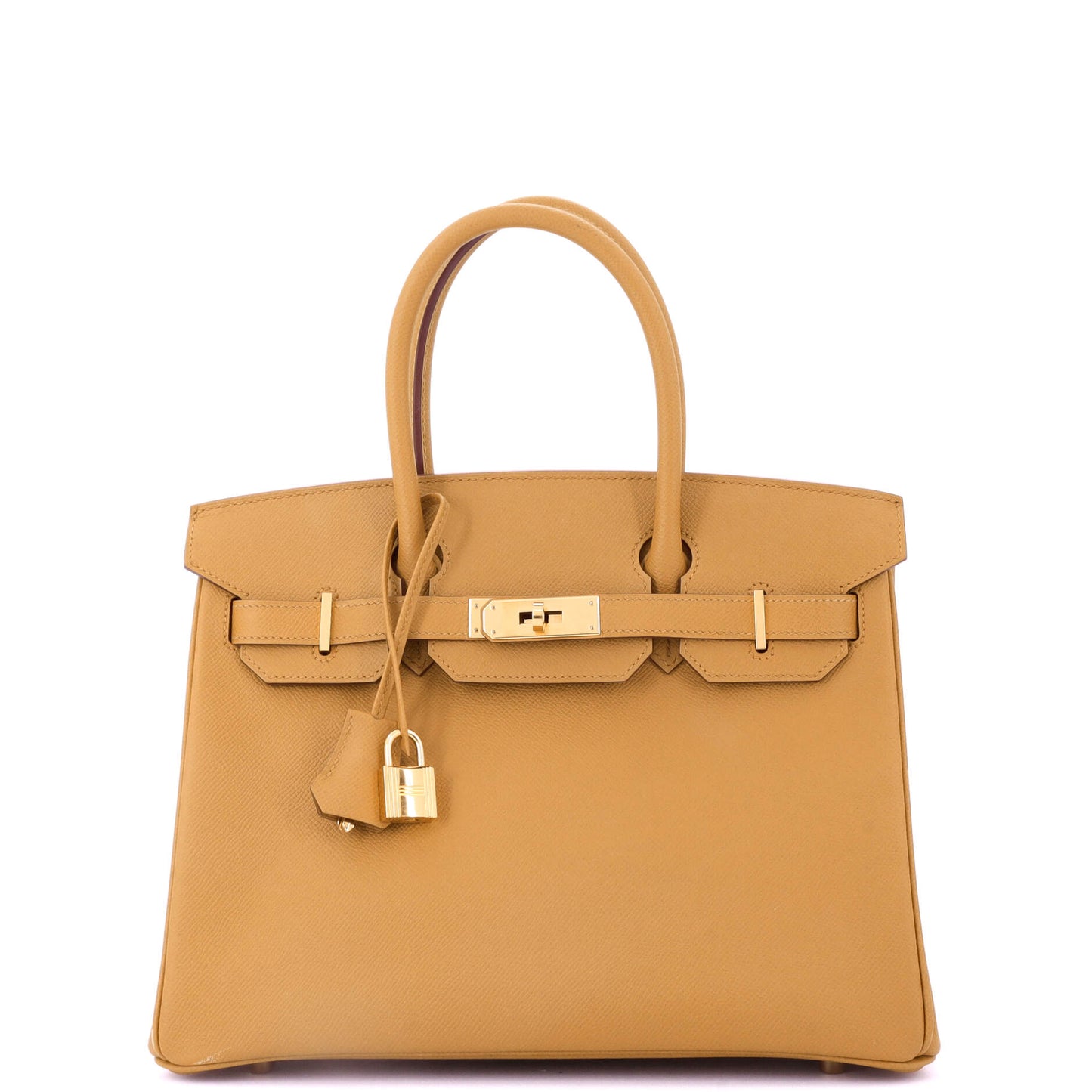 Birkin Handbag Sesame Epsom with Gold Hardware 30