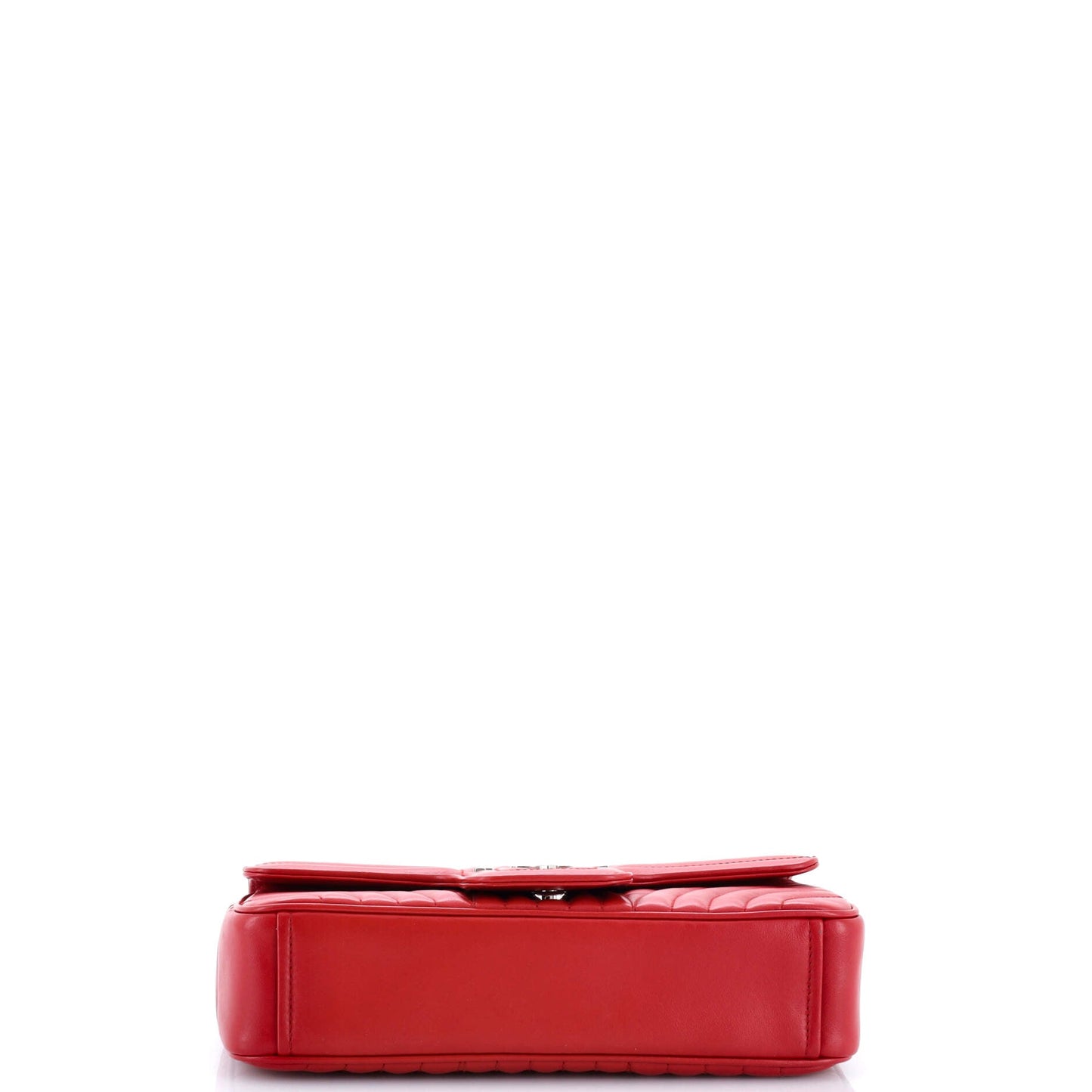 Chain Flap Shoulder Bag Diagramme Quilted Leather Medium