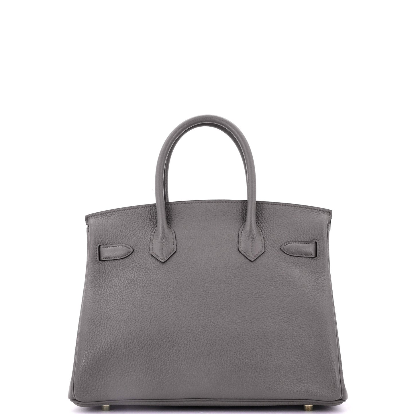 Birkin Handbag Grey Togo with Gold Hardware 30