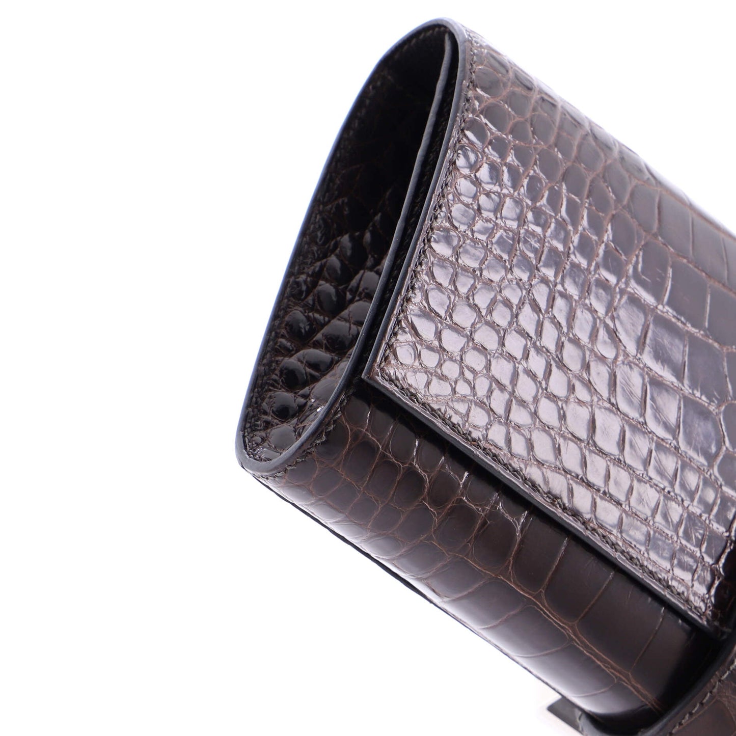 Medor Clutch Shiny Alligator 23