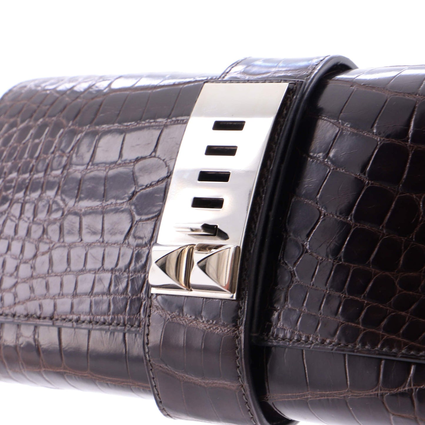 Medor Clutch Shiny Alligator 23