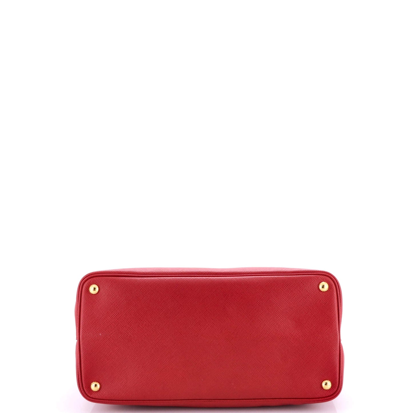 Cuir Double Tote Saffiano Leather Large