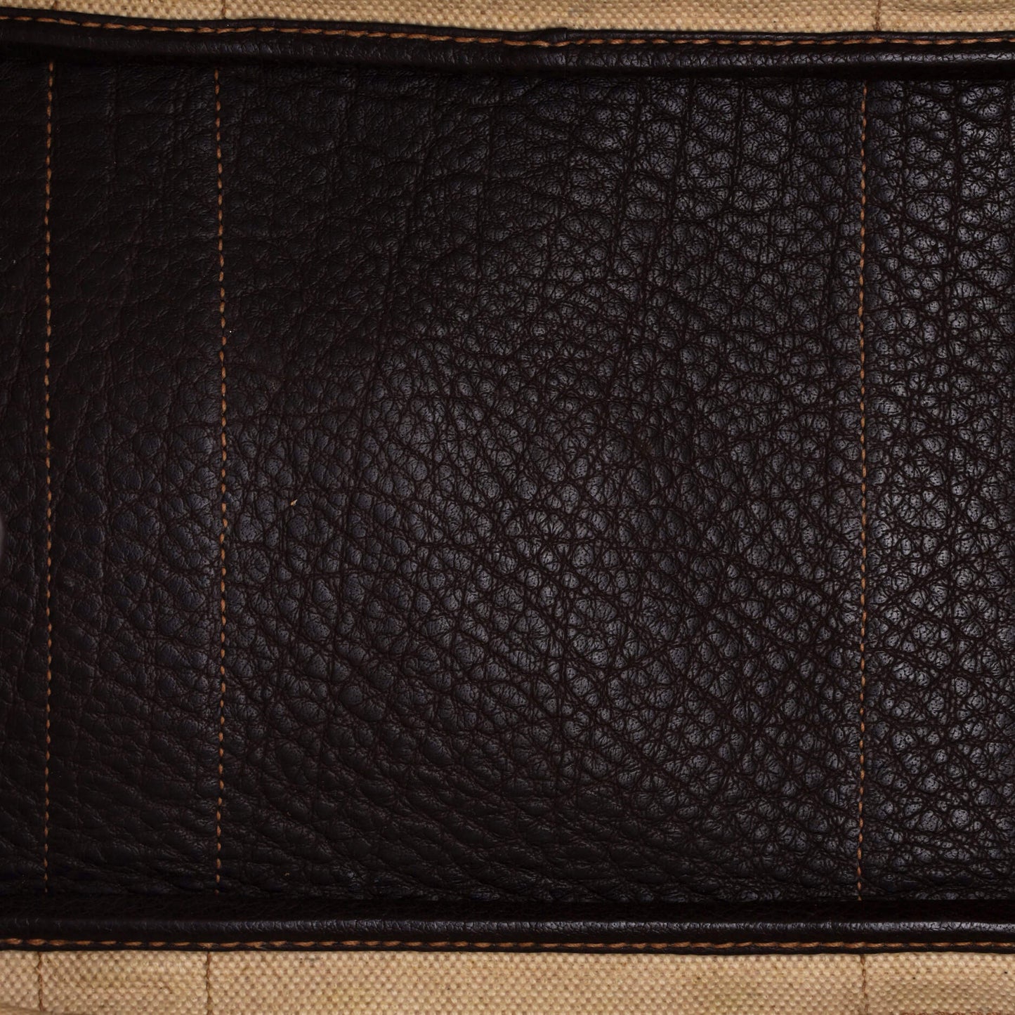 Garden Party Tote Toile and Leather 36