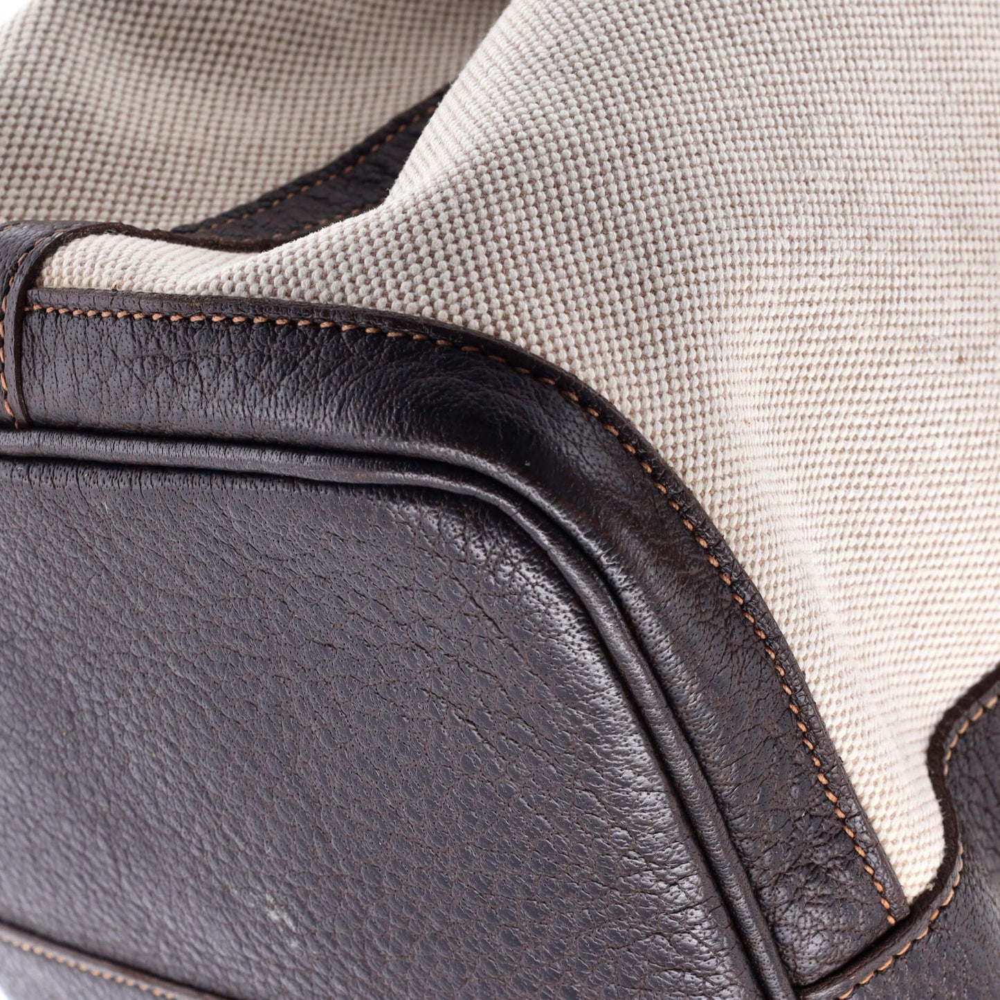 Garden Party Tote Toile and Leather 36