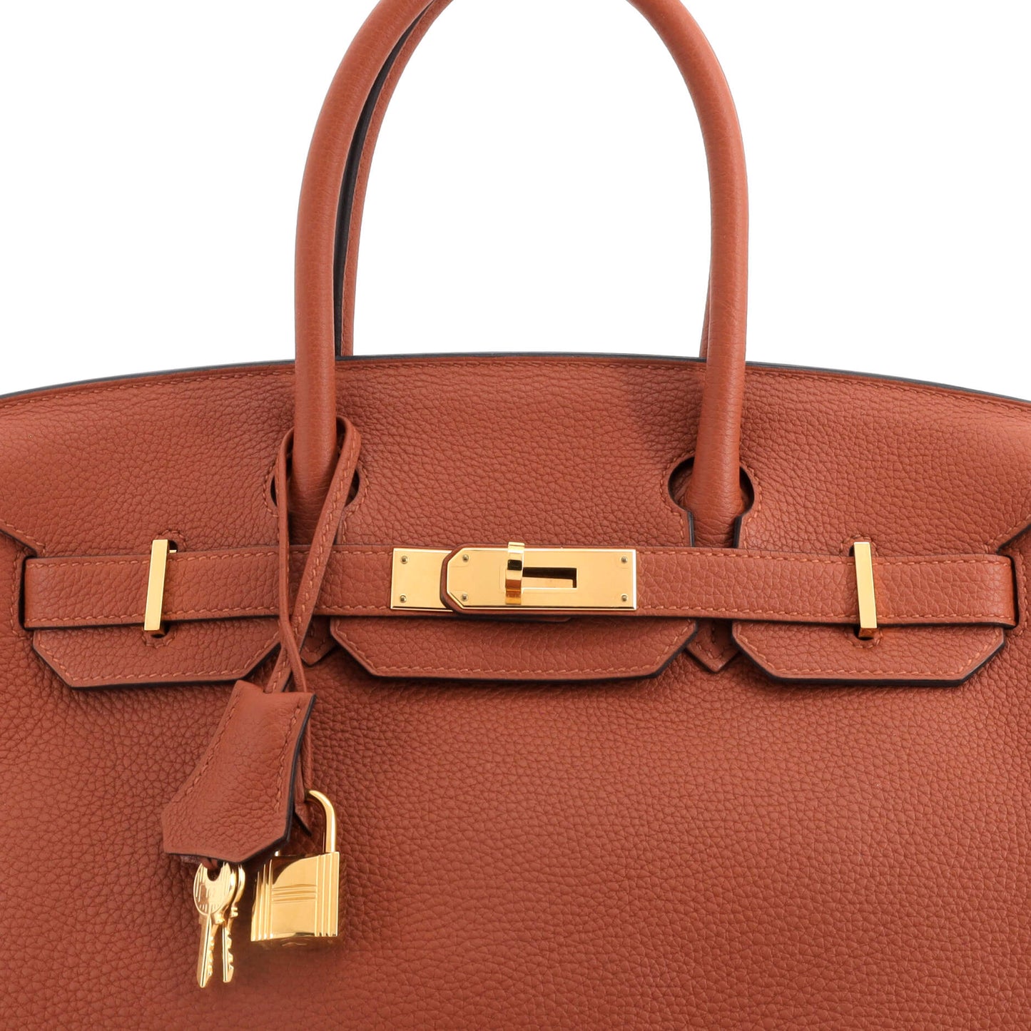 Birkin Handbag Cuivre Togo with Gold Hardware 30