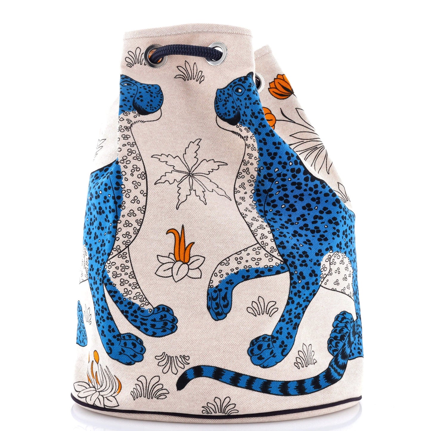 Sac Marin Rucksack Backpack Printed Toile