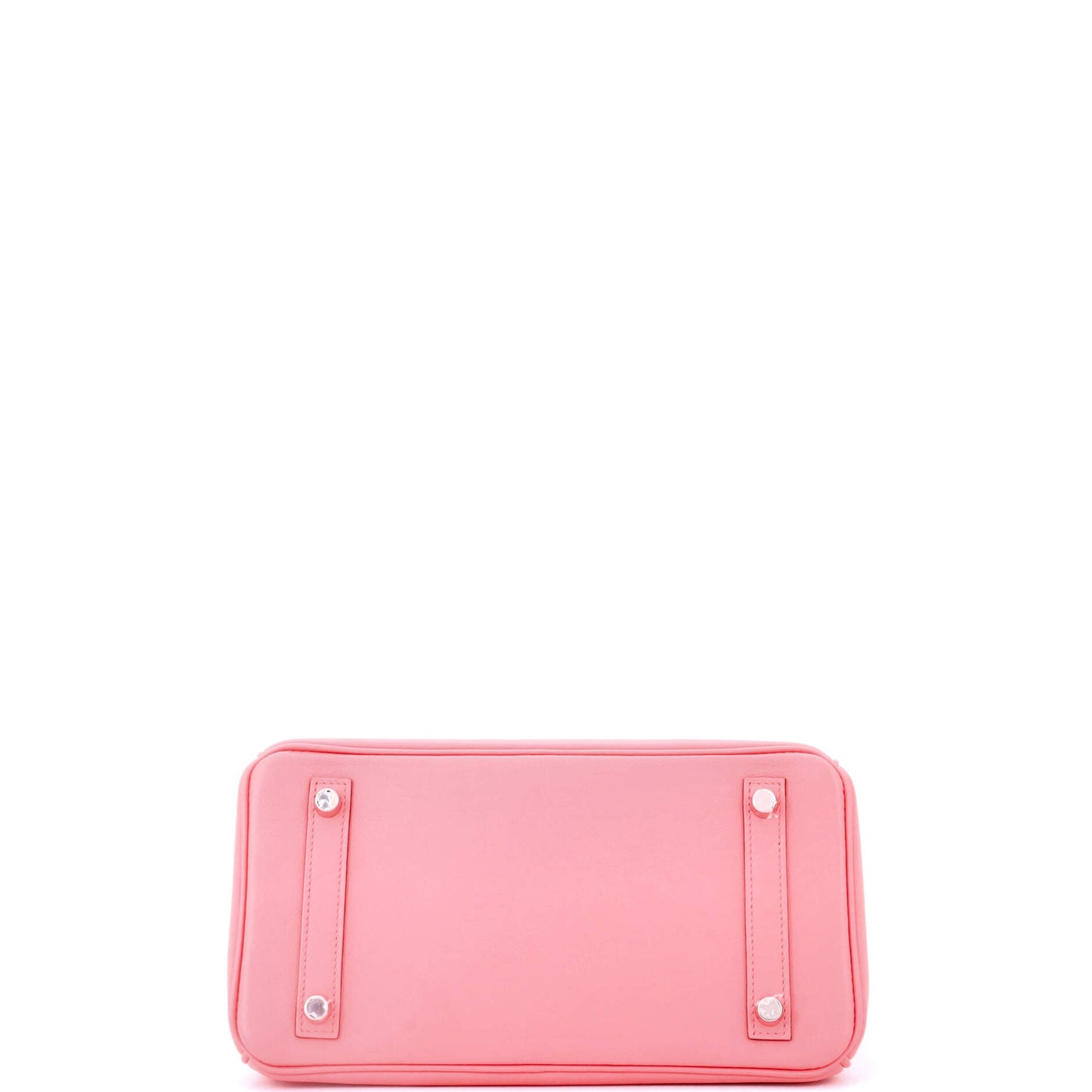 Birkin Handbag Rose Azalée Swift with Palladium Hardware 25