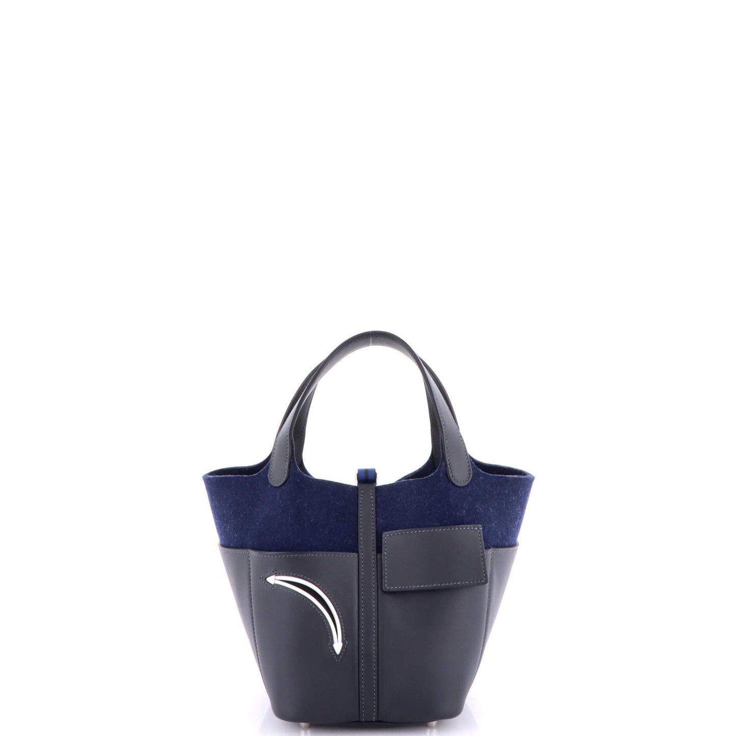 Go Team Picotin Lock Bag Feutre Wool and Swift PM