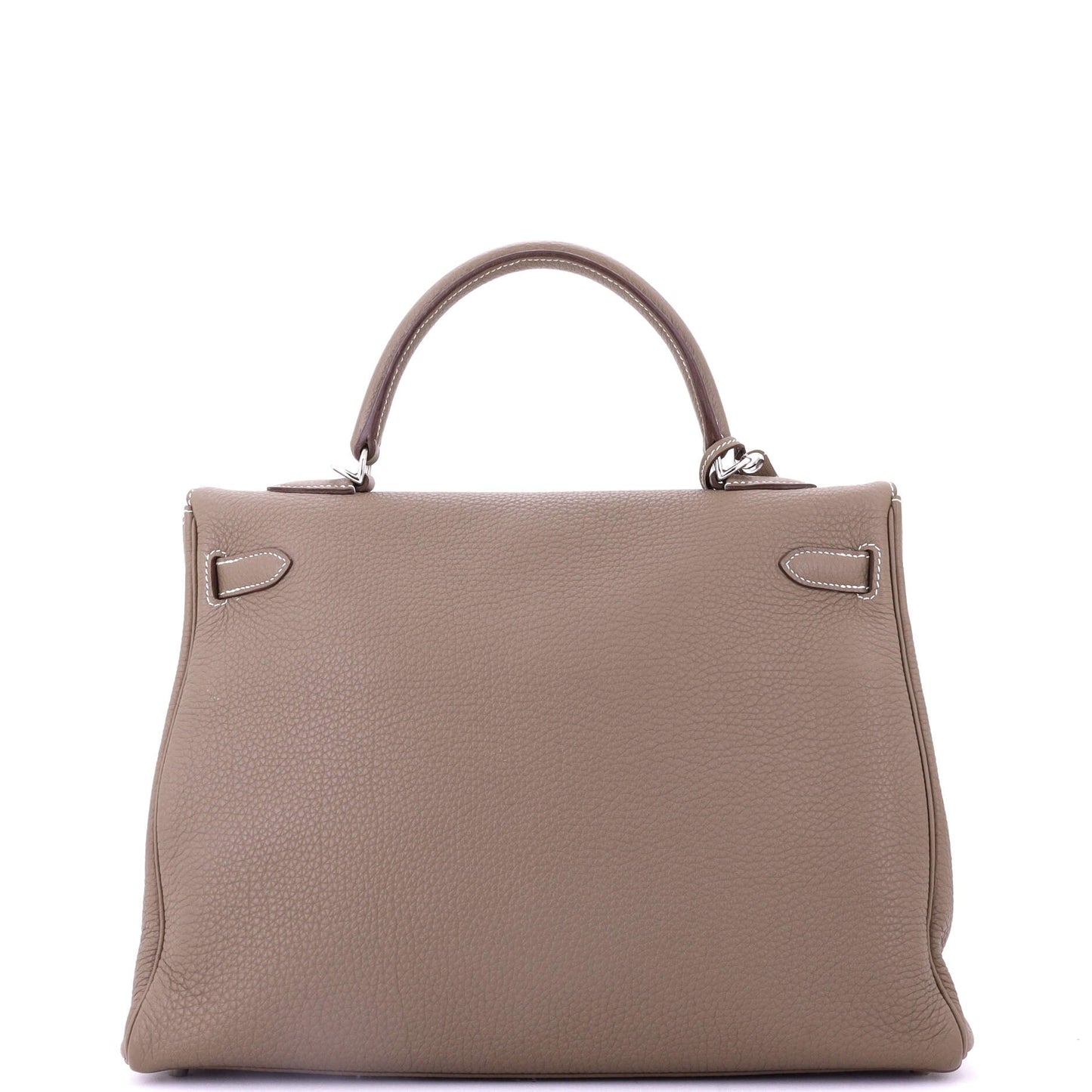 Kelly Handbag Grey Togo with Palladium Hardware 35