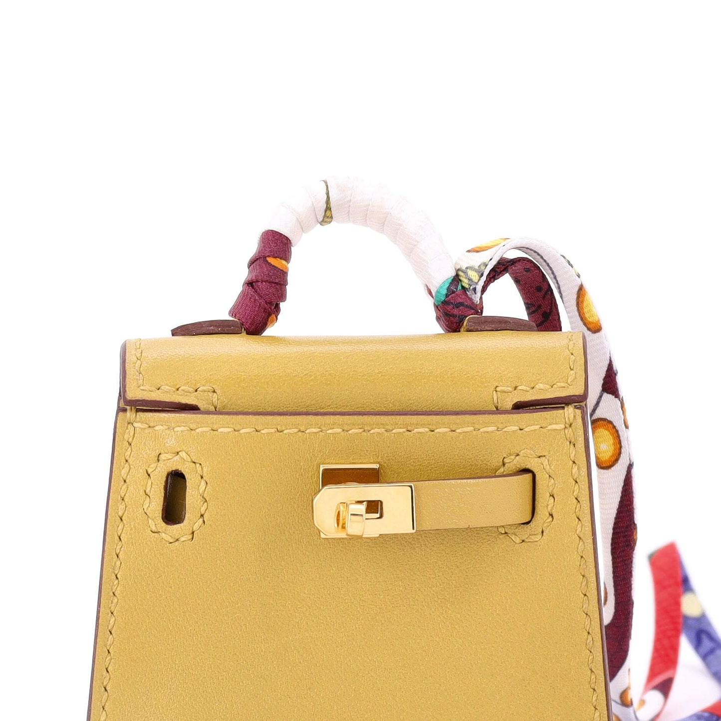 Kelly Twilly Bag Charm Tadelakt