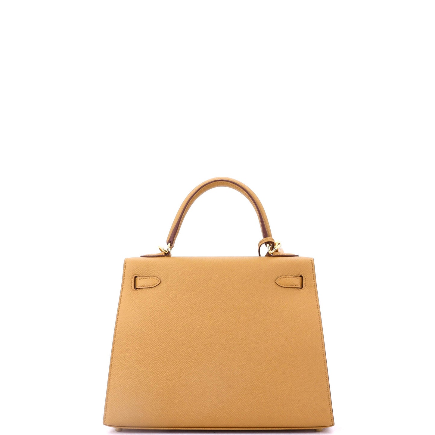 Kelly Handbag Sesame Epsom with Gold Hardware 25