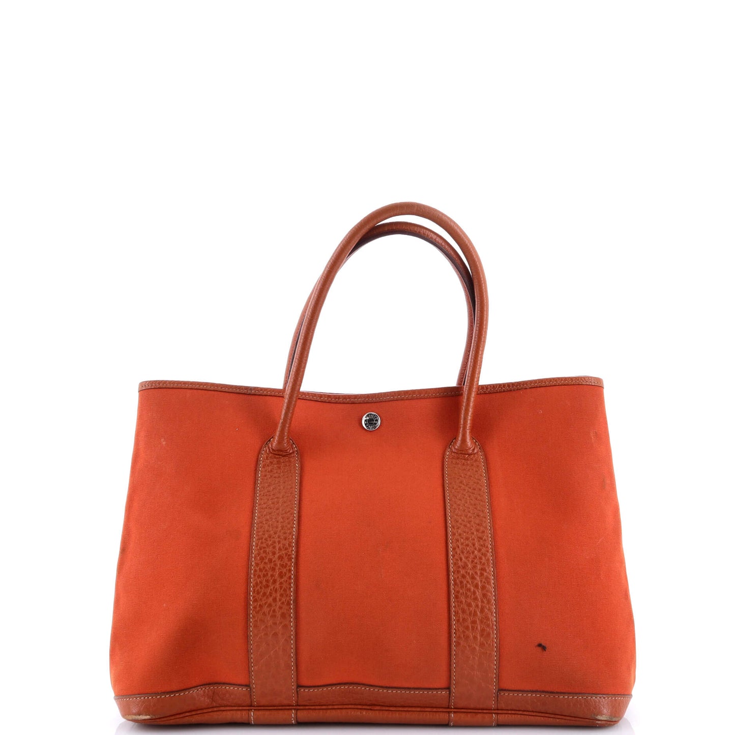 Garden Party Tote Toile and Leather 36