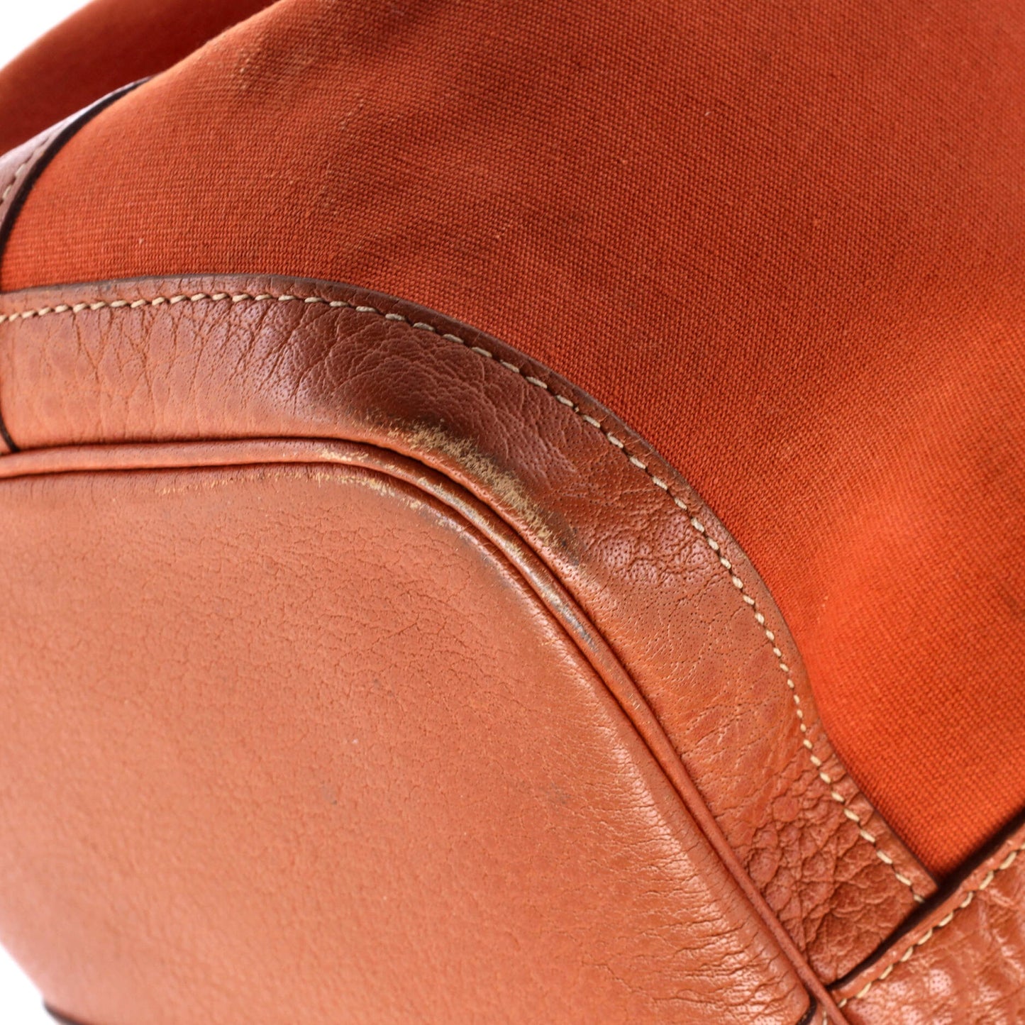 Garden Party Tote Toile and Leather 36